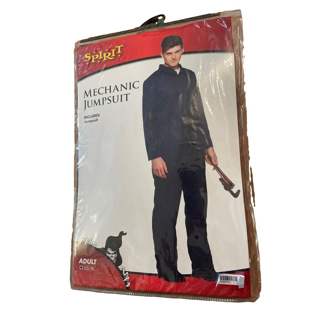 Spirit Halloween Mechanic Jumpsuit Costume Michael Meyers Adult L/XL